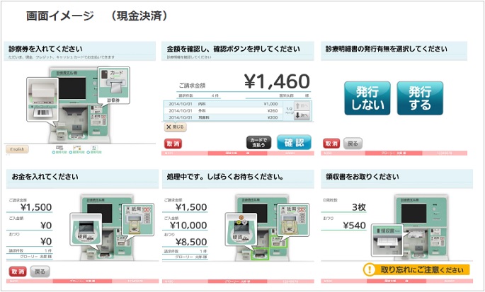 会計番号表示機